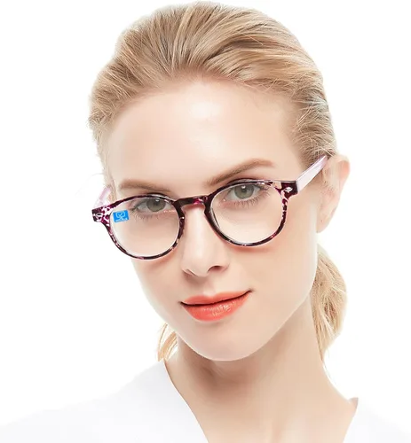 Miniatura 9 de Gafas de lectura Occhi Chiari para ordenador, filtro que bloquea la luz azul, gafas de vista cansada, lentes anti brillo con protección UV para Gris