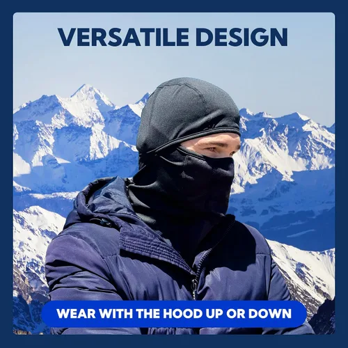Miniatura 6 de SUN NINJA Balaclava Ski Mask and Winter Neck Gaiter for Men and Women