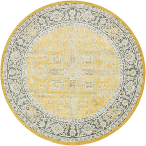 Miniatura 23 de Unique Loom Colección Baracoa - Alfombra de área Prado (2 pies 2 pulgadas x 3 pies 1 pulgada, Rectangular, Gris/Azul)