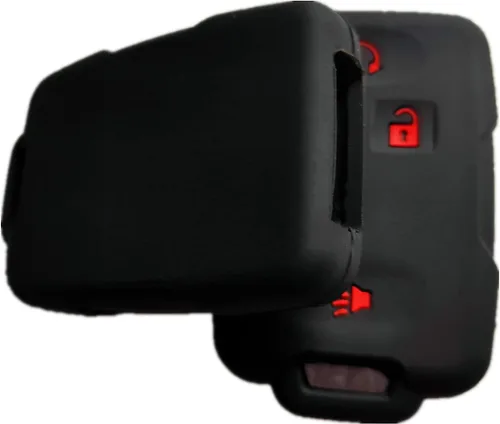 Miniatura 2 de Funda protectora para llavero inteligente, soporte remoto sin llave para Chevrolet Silverado Colorado M3N32337100 13577770 13577771 GMC Sierra Yukon