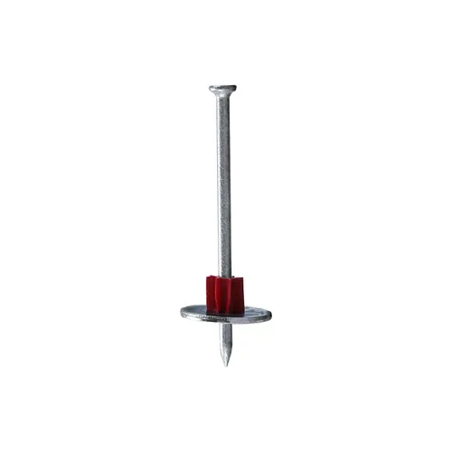 Miniatura 10 de Freeman Pasadores individuales de hormigón con arandelas 1 pulgada Acero galvanizado 100 unidades Interior y exterior Compatible