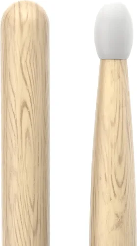 Miniatura 4 de ProMark Baquetas de batería Classic Attack 747B Shira Kashi Oak Baquetas, punta ovalada de nailon, un par Punta de nailon
