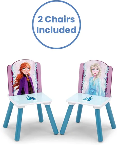 Miniatura 5 de Delta Children - Juego de mesa y sillas para niños con almacenamiento Disney Frozen II