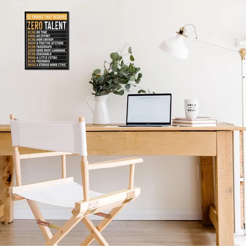 Miniatura 4 de BIWSHA Decoración de oficina, decoración de pared motivacional para oficina, citas inspiradoras, arte de pared para hombres y mujeres, pinturas