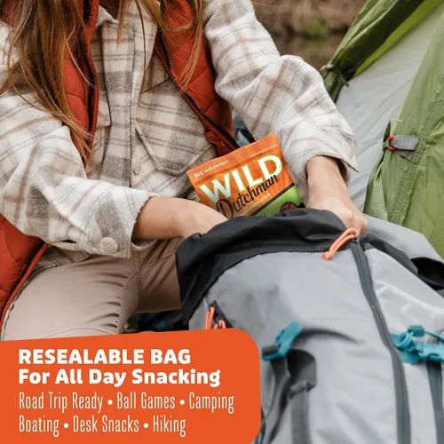 Miniatura 7 de Wild Dutchman Semillas de girasol tostadas en una bolsa resellable para una máxima frescura y un fácil vertido, original de 6.5 onzas y eneldo
