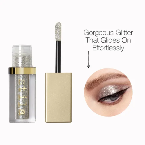 Miniatura 3 de Stila Magnificent Metals Glitter And Glow Sombra de ojos líquida WANDERLUST