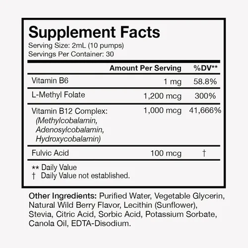 Miniatura 2 de Terra Health Essentials - Liposomal B12 Apoya la energía y el estado de ánimo, promueve la memoria, ayuda al sistema inmunológico