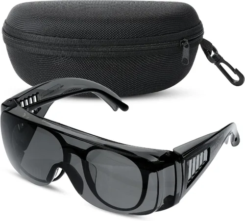 Miniatura 10 de UNCO - Gafas de seguridad sobre gafas, gafas protectoras, antiniebla, trabajo, gafas de seguridad sobre Negro