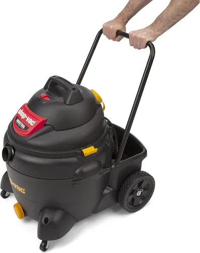 Miniatura 6 de Shop-Vac 9593406 Aspiradora industrial húmeda/seca de dos etapas de 16 galones, 3.0 CV pico, manguera de 1.5 pulgadas de diámetro x 12 pies