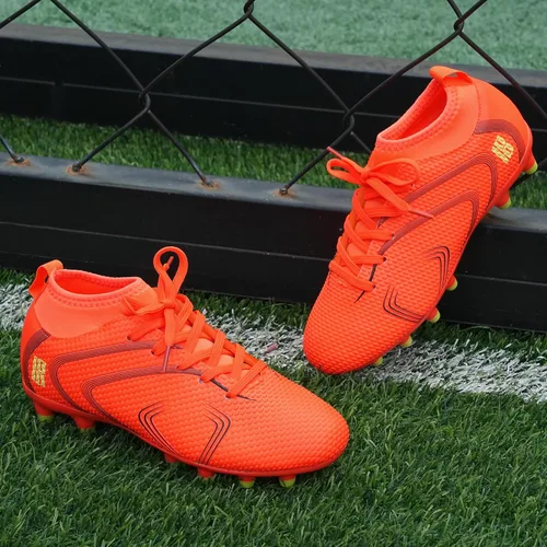 Miniatura 4 de brooman Zapatos de fútbol para niños y niñas, zapatos de fútbol para exteriores