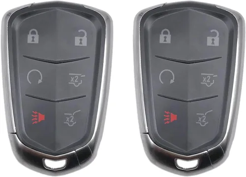 Miniatura 7 de Funda de repuesto para llavero de 6 botones para Cadillac Escalade ESV CT6 sin llave remota