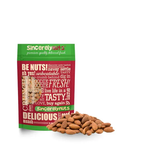 Miniatura 7 de Sincerely Nuts Almendras enteras sin sal tostadas sin cáscara - Bolsa de 2 libras - Increíblemente sabrosas - Selladas para mantener la frescura