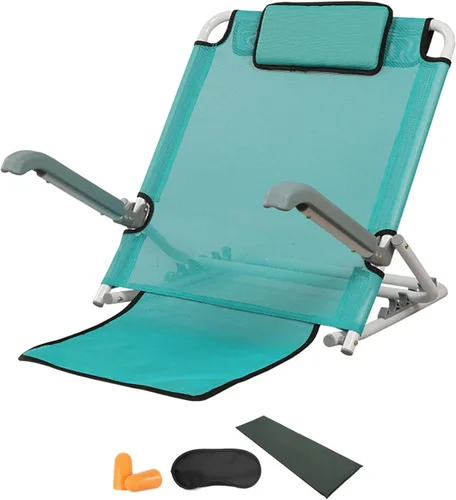 Miniatura 7 de Respaldo de cama ajustable, almohadas de descanso en cama de lectura, respaldo de cama elevable, portátil, plegable, ajustable, respaldo de espalda