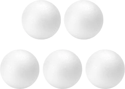 Miniatura 7 de Bolas de espuma para manualidades, esferas de poliestireno de 3 pulgadas, paquete de 2, para bricolaje y decoraciones de fiestas