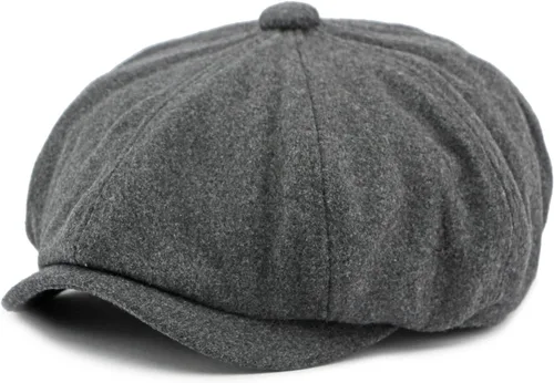 Miniatura 10 de meioro Hombres 8 Panel Newsboy Cap Vintage Tweed Flat Cap Irish Newsies Hat Gatsby Cabbie Caps Paperboy Classic Winter Hats
