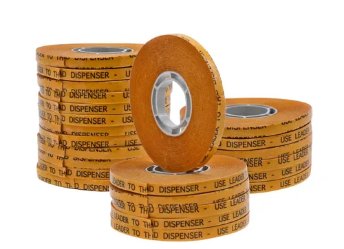 Miniatura 8 de WOD Cinta ATG de uso general, 1/2 pulgada x 36 yardas (juego de 6 rollos) Cinta de transferencia adhesiva deslizante, rollos de repuesto adhesivo