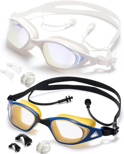 Miniatura 10 de Swim Goggles Anti-Fog UV Protection Leak-Proof Swimming Goggles for Men Women Teens Adults Pool Swim Glasses