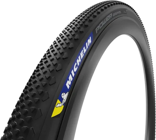 Michelin Power Gravel - Neumático delantero o trasero para bicicleta de carretera para grava y asfalto, compuesto X-Miles