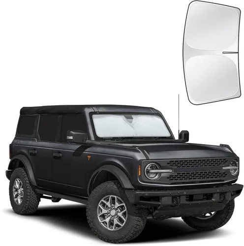 Miniatura 22 de para Toyota 4Runner 2010-2024, juego de 8 protectores solares para ventanas de coche, privacidad para parabrisas delantero, laterales y traseros