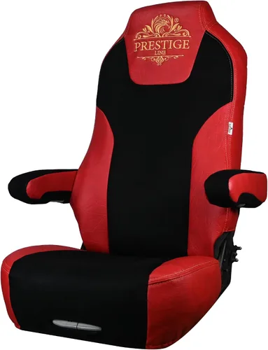 Miniatura 10 de Fundas para Asientos de Camiones para Kenworth Modelo T680, T880, W990 Marrón Brazos Largos 17" - Protección para Asientos de Camiones - Accesorios