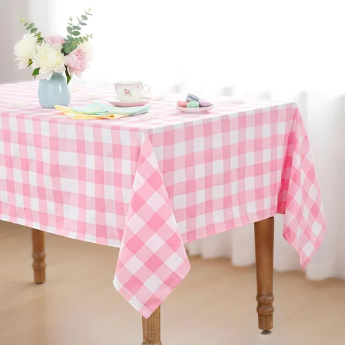 Miniatura 26 de Camino de mesa a cuadros de búfalo negro y rojo, 2 paquetes de 13 x 108 pulgadas, caminos de mesa navideños a cuadros para decoración de mesa
