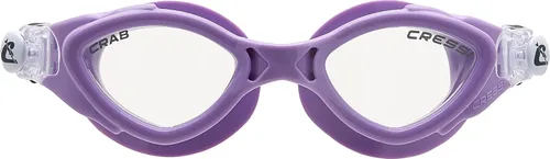 Cressi Gafas de natación de silicona para niños de 3, 4, 5, 6, 7 | CRAB fabricado en Italia por calidad desde 1946 Lila