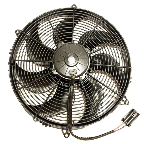 Miniatura 2 de SPAL 30102803 16 "ventilador extractor 12 voltios de alto rendimiento hoja curvada 1953 cfm VA33-AP91/LL-65A