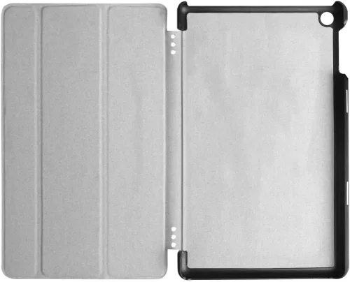 Miniatura 5 de Funda para tablet Amazon Kindle Fire HD8 6ª 7ª 8ª generación (versión 2016/2017/2018), funda de piel ligera con soporte folio ultradelgado