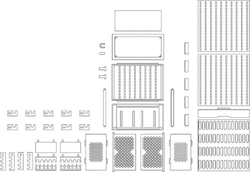 Miniatura 10 de Tomytec Little Armory LD002: Kit de modelo de plástico para pistola