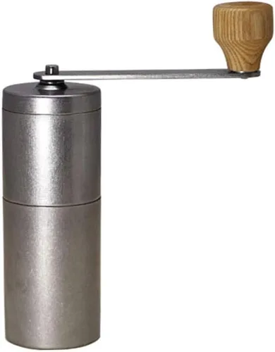 Molinillo de café vintage Inox, fabricado en Japón, pulido a mano, hoja de cerámica, acero inoxidable, tratamiento de envejecimiento, irrompible,