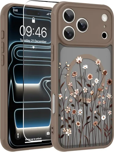 Miniatura 17 de OOK Funda magnética para iPhone 11 [compatible con MagSafe] Funda delgada mate translúcida negra para iPhone 11, funda protectora de lente de Negro