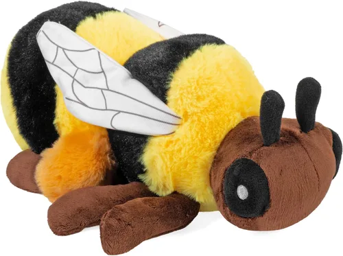 Wild Republic Ecokins, Abeja, animal de peluche, 12 pulgadas, regalo para niños, juguete de peluche, hecho de botellas de agua recicladas hiladas,