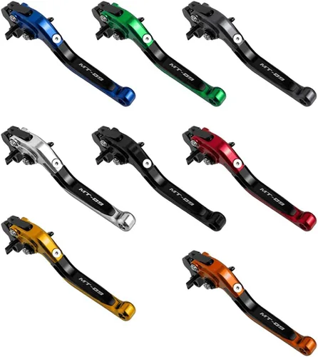 Miniatura 8 de Para Yamaha MT-09 Tracer 2015-2020 para MT-09/SR 2014-2019 Accesorios de motocicleta CNC Ajustable Plegable Extendable Palancas de embrague de freno