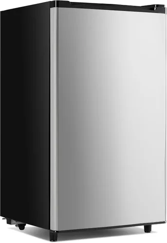 Miniatura 9 de NEWBULIG Mini refrigerador con congelador de 3.2 pies cúbicos para oficina, dormitorio, refrigerador pequeño con termostato ajustable, ahorro