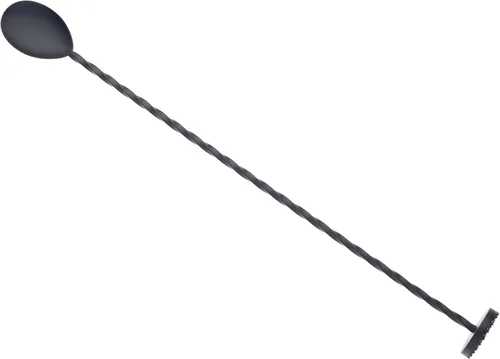 Miniatura 24 de Barfly Cuchara de barra de piña, extremo 13 1/4" (33.7 cm), acero inoxidable