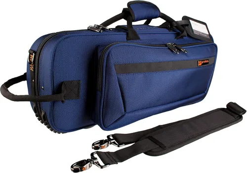 Miniatura 2 de Protec Funda para válvula Pro PAC contorneada para trompeta, color azul, modelo PB301CTBX y Pro Tec L226SP Trompeta de 6 puntos