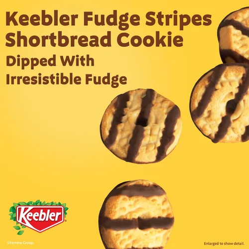 Miniatura 7 de Keebler Sweet Treat - Paquete variado de 10 unidades, incluye chips Deluxe, Funables, Fudge Stripes y Mother's Circus Animal Cookies, 9.4 oz