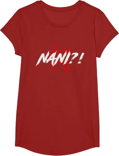 Miniatura 49 de Nani Meme Anime Japanese Camiseta, Negro, S