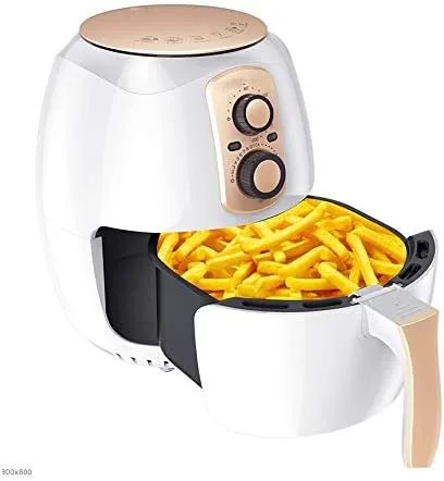Miniatura 3 de Freidora de aire sin aceite de 3.8L Sartén eléctrica multifunción Uso doméstico Control inteligente de temperatura Utensilios de cocina