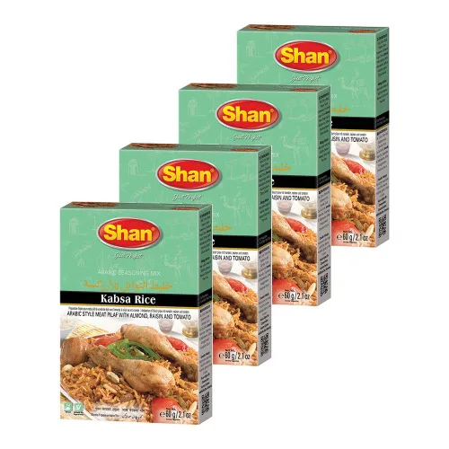 Miniatura 144 de Shan Korma Recipe and Seasoning Mix 1.76 oz (50g) - Spice Powder for Traditional Meat in Yogurt Sauce - Suitable for Vegetarians - Airtight Bag in a