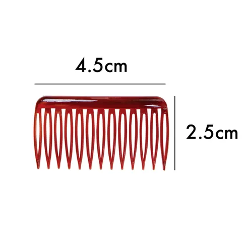 Miniatura 2 de DONNA Peines laterales pequeños de bolsillo, ideales para todo tipo de cabello, peine de peinado para mujeres y hombres, conveniente para usar todos