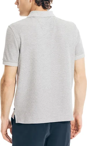 Miniatura 24 de Nautica playera polo clásica de mangas cortas, color sólido, para hombre