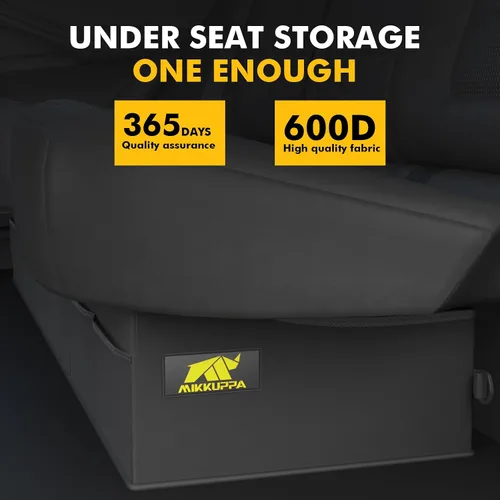 Miniatura 7 de MIKKUPPA Almacenamiento bajo asiento para camioneta - Reemplazo para Ford F150 F250 F350 2015-2024, bolsa organizadora de caja de herramientas