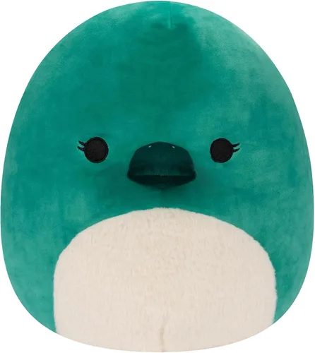 Miniatura 10 de Squishmallows Dragón azul Carin original de 14 pulgadas con melena naranja - Peluche oficial de Jazwares grande y ultrasuave
