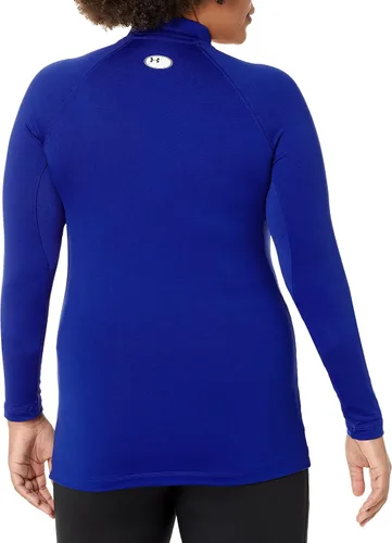 Miniatura 3 de Under Armour ColdGear Authentics - Camiseta de cuello alto falso para mujer