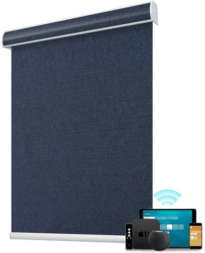 Miniatura 13 de SmartWings Persianas enrollables con cable duro PoE 100% opacas, muestra de tela