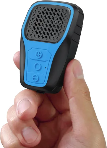 INGA Altavoz Bluetooth Portátil Vestible, Mini Altavoces Portátiles con Clip Impermeables IP67, Altavoz de Clip Inalámbrico con Micrófono