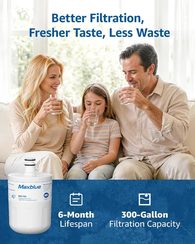 Miniatura 6 de Maxblue Filtro de agua para refrigerador 5231JA2002A, repuesto para LG® LT500P®, ADQ72910911, GEN11042FR-08, LFX25974ST, ADQ72910901, ADQ72910907
