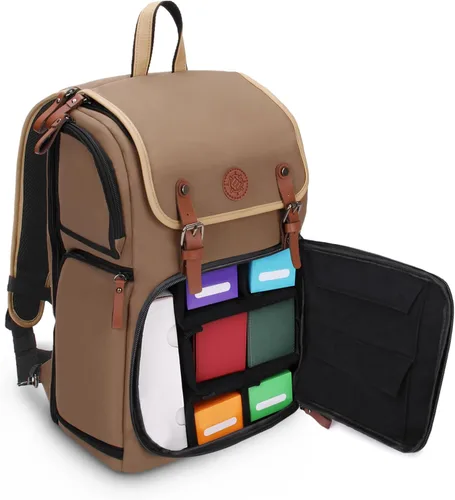 Miniatura 11 de ENHANCE Designer Edition - Mochila TCG – MTG Deck Bag carpeta de tarjetas, almacenamiento de caja de cubierta TCG, soporte para tapete de juego MTG