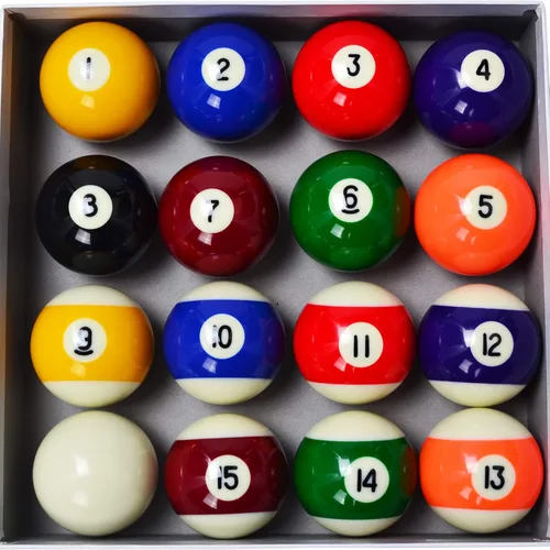 Miniatura 9 de Collapsar Pelotas de billar de lujo de 2-1/4 pulgadas estilo mármol remolino bola de billar juego completo de 16 bolas (varios estilos disponibles)